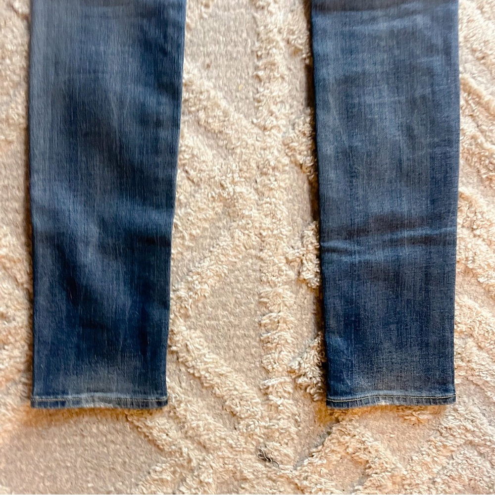 7FAM Roxanne Distressed Straight Leg Jeans 26 - Picture 7 of 7